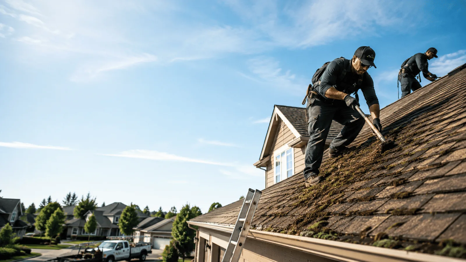 Roof Moss Removal in Lawrence, MA near me